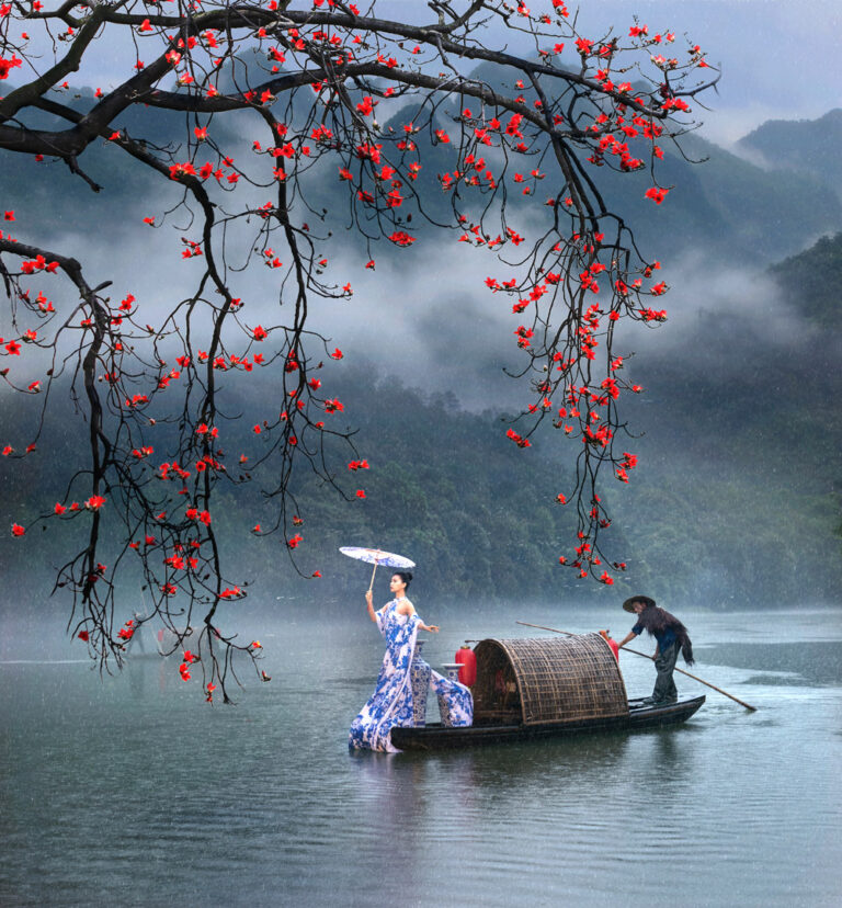Wei Fangru - 青花瓷10Blue-and-white-porcelain10